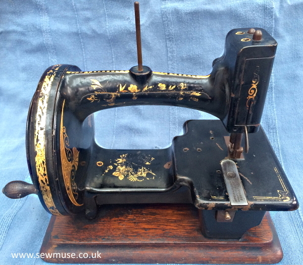 Hopkinson Bros sewing machine Rear